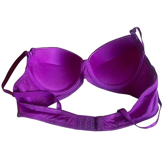 Sofra Underwire Solid Push Up Bra Set BR2055PU Multi-Color 3-Pack Bundle 34B - Picture 5 of 5